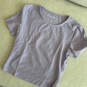 Aritzia Butter Lilac Short Sleeve Tee